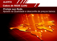 Atenção para não comprar cabos de alumínio